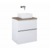 Elita Look, skrinka pod umývadlo 60x45x64 mm 2S PDW, biela matná, ELT-167592