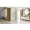 Rea Hugo, 1-krídlové sprchové dvere 100x200 cm, zlatá matná, REA-K8413