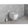 Isvea, VEA závesná WC misa, Rimless, 34,5x52cm, biela, 10VA02001