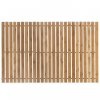 Tutumi, bambusová kúpeľňová predložka 50x80 cm 381176, hnedá, LAZ-09541