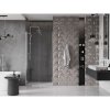 Mexen Velar, posuvné dvere do otvoru 100x200 cm, 8mm číre sklo, chrómový profil, 871-100-000-01-01