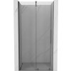 Mexen Velar, posuvné dvere do otvoru 70x200 cm, 8mm číre sklo, grafitový profil, 871-070-000-01-66