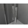 Mexen Velar Duo, posuvné dvere do otvoru 200x200 cm, 8mm číre sklo, chrómový profil, 871-200-000-02-01