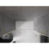 Mexen Velar Duo, posuvné dvere do otvoru 170x200 cm, 8mm číre sklo, zlatá lesklá, 871-170-000-02-50