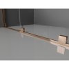 Mexen Velar Duo, posuvné dvere do otvoru 180x200 cm, 8mm číre sklo, ružové zlato, 871-180-000-02-60