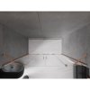 Mexen Velar Duo, posuvné dvere do otvoru 180x200 cm, 8mm číre sklo, medená matná, 871-180-000-02-65