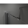 Mexen Velar Duo, sprchový kút s posuvnými dverami 90(dvere) x 80(dvere) cm, 8mm číre sklo, grafitový profil, 871-090-080-02-66