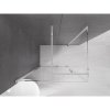 Mexen Velar, sprchový kút s posuvnými dverami 100(dvere) x 110(stena) cm, 8mm číre sklo, chrómový profil, 871-100-110-01-01