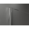 Mexen Velar, sprchový kút s posuvnými dverami 120(dvere) x 75(stena) cm, 8mm číre sklo, chrómový profil, 871-120-075-01-01