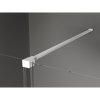 Mexen Velar, sprchový kút s posuvnými dverami 90(dvere) x 80(stena) cm, 8mm číre sklo, biela, 871-090-080-01-20