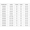 Mexen Velar, posuvné dvere do otvoru typ Walk-In 130 cm, 8mm číre sklo, zlatá lesklá, 871-130-000-03-50