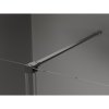 Mexen Velar, posuvné dvere do otvoru typ Walk-In 80 cm, 8mm číre sklo, grafitová matná, 871-080-000-03-66