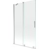 Mexen Velar, 2-krídlová posuvná vaňová zástena 110 x 150 cm, 8mm číre sklo, chrómový profil, 896-110-000-01-01