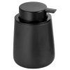 Erga Nero, dávkovač mydla na postavenie 350 ml, čierna matná, ERG-08136