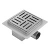 Rea Cross, nerezový odtokový žľab 120x120 mm, oceľová, REA-G6200