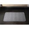 Gedy, MOUSSE kúpeľňová predložka, 50x80 cm, 100% polyester, protisklz, sivá, 96MS508008