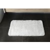 Gedy, FUZZY kúpeľňová predložka, 50x80 cm, 100% polyester, protisklz, biela, 96FY508002