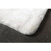 Gedy, FUZZY kúpeľňová predložka, 50x80 cm, 100% polyester, protisklz, biela, 96FY508002