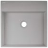 Deante Correo, granitové umývadlo na dosku 400x400x100 mm, šedá metalíza, DEA-CQR_SU4S