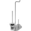 Deante Silia, 3-funkčný držiak pre toaletný papier a WC kefu, oceľová, DEA-ADI_F732