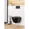Deante Peonia, závesná WC misa s funkciou bidetu 515x370 mm, čierna matná, DEA-CBP_NWPW