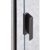 Deante Kerria Plus, rukoväť na sprchové dvere, čierna matná, DEA-KTSXN10X