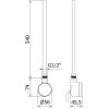 Mexen FA-D22 elektrická vykurovacia tyč s termostatom 600W, biela, W955-0600-20