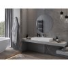 Mexen Alto, okrúhle kúpeľňové zrkadlo 90 cm, 9853-090-090-000-00