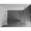 Mexen Kioto, sprchová zástena Walk-In 130x200 cm, 8 mm sklo vzor: zrkadlo, chrómový profil, 800-130-101-01-50