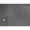 Mexen Kioto, sprchová zástena Walk-In 130x200 cm, 8 mm sklo vzor: zrkadlo, chrómový profil, 800-130-101-01-50
