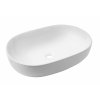 Invena Teja, umývadlo na dosku 600x420x145 mm, biela lesklá, INV-CE-09-001-C