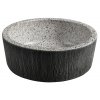 Sapho, PRIORI keramické umývadlo na dosku Ø 41 cm, granit, PI035