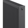 Mexen, panelový radiátor Mexen C22 300 x 800 mm, bočné pripojenie, 746 W, antracit - W422-030-080-66