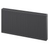 Mexen, panelový radiátor Mexen C22 300 x 800 mm, bočné pripojenie, 746 W, antracit - W422-030-080-66