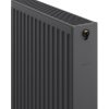 Mexen, Panelový radiátor Mexen CV22 900 x 600 mm, spodné pripojenie, 1371 W, antracit - W622-090-060-66