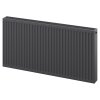 Mexen, Panelový radiátor Mexen CV22 900 x 600 mm, spodné pripojenie, 1371 W, antracit - W622-090-060-66
