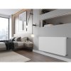 Mexen, Mexen Flat CF22 panelový radiátor 900 x 1800 mm, bočné pripojenie, 3959 W, biely - W422F-090-180-00