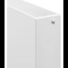 Mexen, Mexen Flat CF33 panelový radiátor 400 x 600 mm, bočné pripojenie, 949 W, biely - W433F-040-060-00