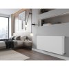 Mexen, Mexen Flat CF33 panelový radiátor 400 x 600 mm, bočné pripojenie, 949 W, biely - W433F-040-060-00