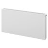 Mexen, Mexen Flat CVF22 panelový radiátor 600 x 600 mm, spodné pripojenie, 949 W, biely - W622F-060-060-00