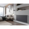 Mexen, Mexen Flat CF11 panelový radiátor 600 x 1600 mm, bočné pripojenie, 1253 W, antracit - W411F-060-160-66