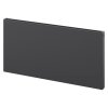 Mexen, Mexen Flat CF11 panelový radiátor 600 x 1600 mm, bočné pripojenie, 1253 W, antracit - W411F-060-160-66