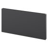Mexen, Mexen Flat CF21 panelový radiátor 900 x 600 mm, bočné pripojenie, 954 W, antracit - W421F-090-060-66