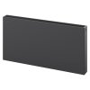 Mexen, Mexen Flat CF22 panelový radiátor 300 x 500 mm, bočné pripojenie, 450 W, antracit - W422F-030-050-66