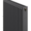Mexen, Panelový radiátor Mexen CV21 400 x 1100 mm, spodné pripojenie, 1019 W, antracit - W621-040-110-66