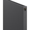 Mexen, Mexen Flat CVF11 panelový radiátor 600 x 500 mm, spodné pripojenie, 392 W, antracit - W611F-060-050-66