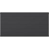 Mexen, panelový radiátor Mexen Line CL33 900 x 800 mm, bočné pripojenie, 2401 W, antracit - W433L-090-080-66