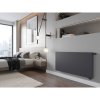 Mexen, Mexen Flat CVF21 panelový radiátor 600 x 1800 mm, spodné pripojenie, 2177 W, antracit - W621F-060-180-66