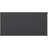 Mexen, Mexen Flat CVF33 panelový radiátor 400 x 400 mm, spodné pripojenie, 633 W, antracit - W633F-040-040-66