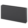 Mexen, Mexen Flat CVF33 panelový radiátor 900 x 400 mm, spodné pripojenie, 1200 W, antracit - W633F-090-040-66